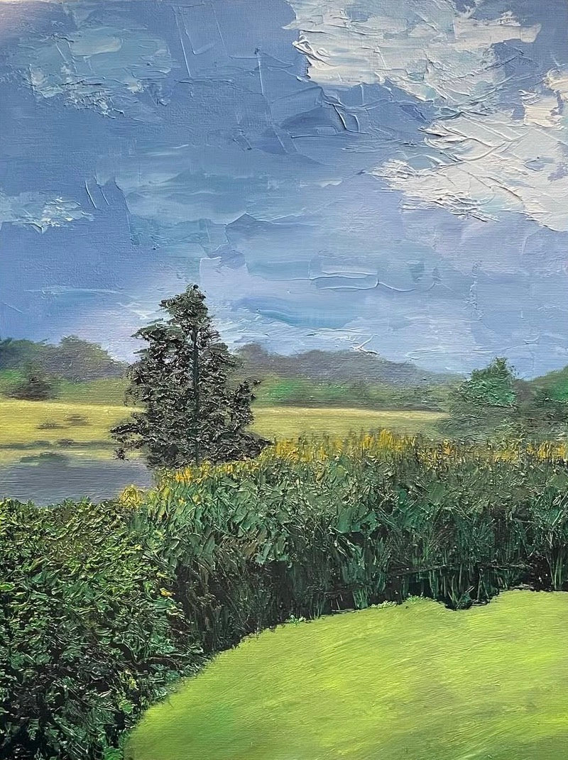 Walk Around the Pond - Print
